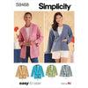 Simplicity Sewing Pattern S9468 Misses Unlined Jacket 9468 Image 1 From Patternsandplains.com