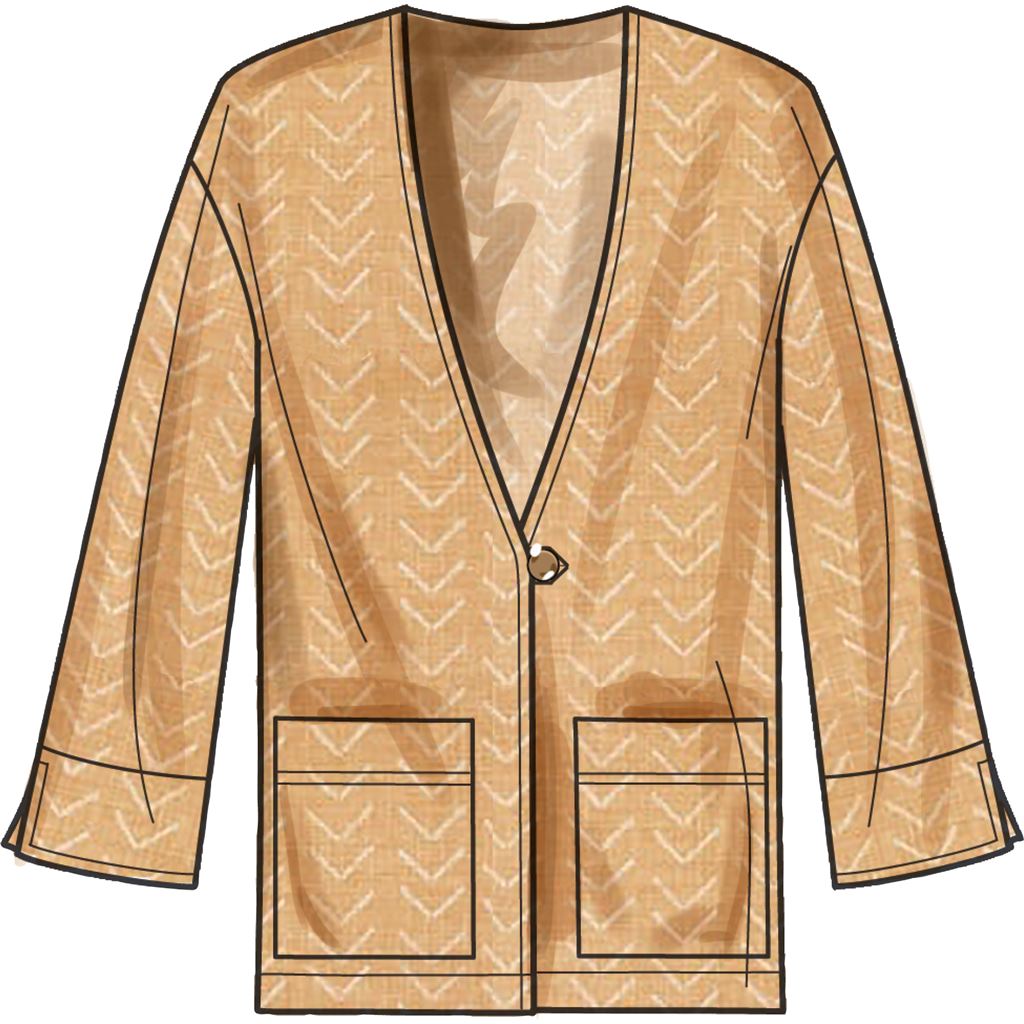 Simplicity Sewing Pattern S9468 Misses Unlined Jacket 9468 Image 6 From Patternsandplains.com