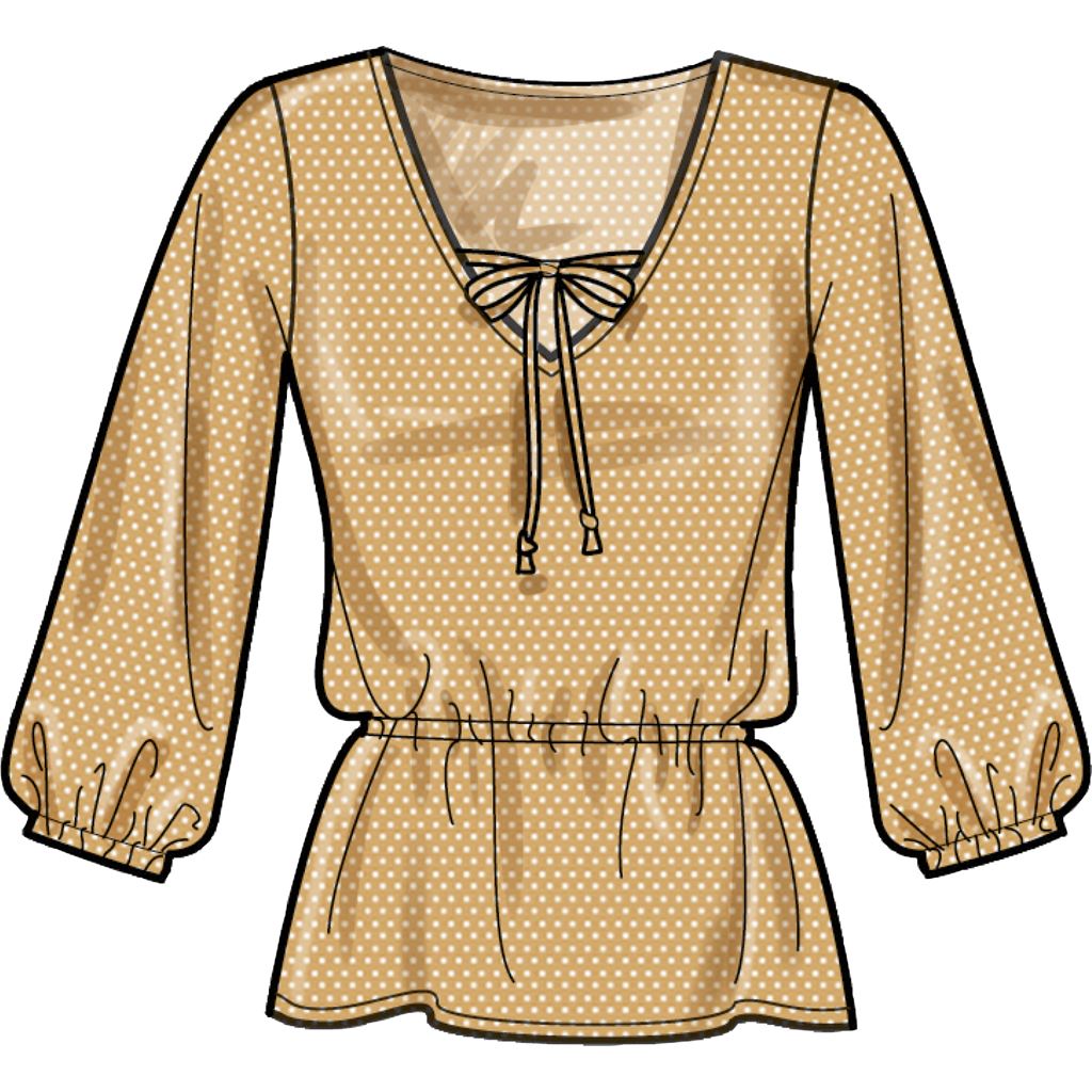 Simplicity Sewing Pattern S9469 Misses Tops 9469 Image 6 From Patternsandplains.com