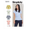Simplicity Sewing Pattern S9470 Misses Tops 9470 Image 1 From Patternsandplains.com