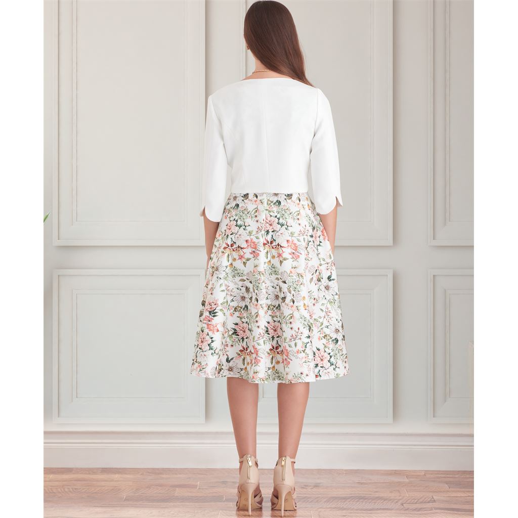 Simplicity Sewing Pattern S9473 Misses Dresses and Jacket 9473 Image 4 From Patternsandplains.com