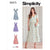 Simplicity Sewing Pattern S9475 Misses Dresses 9475 Image 1 From Patternsandplains.com