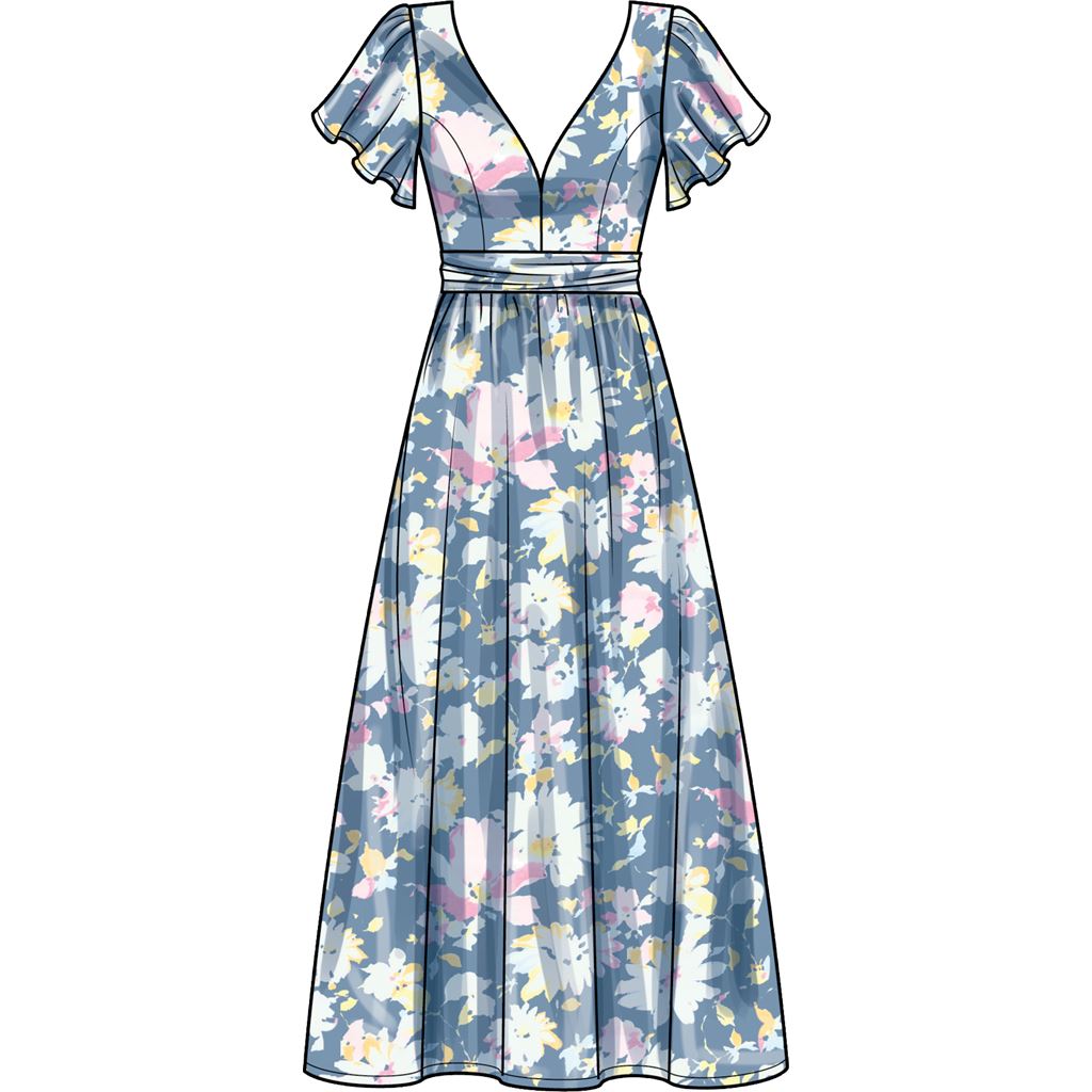 Simplicity Sewing Pattern S9475 Misses Dresses 9475 Image 5 From Patternsandplains.com