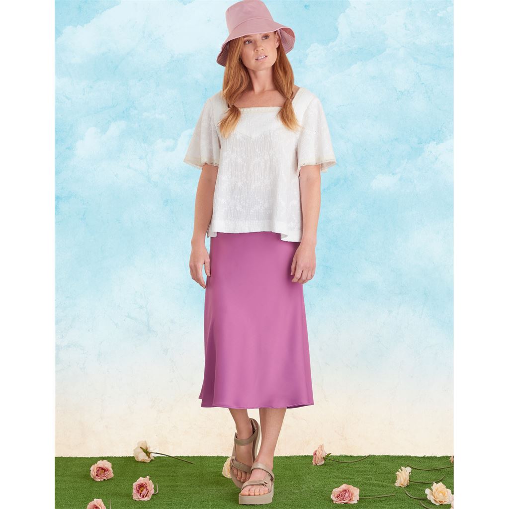 Simplicity Sewing Pattern S9477 Misses Top and Dresses 9477 Image 2 From Patternsandplains.com