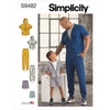 Simplicity Sewing Pattern S9482 Boys and Mens Tracksuit 9482 Image 1 From Patternsandplains.com