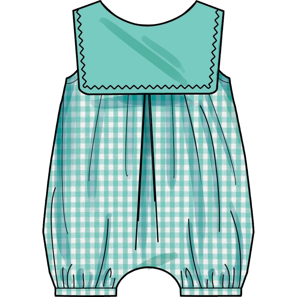 Simplicity Sewing Pattern S9484 Babies Rompers 9484 Image 8 From Patternsandplains.com
