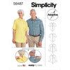 Simplicity Sewing Pattern S9487 Unisex Adaptive Shirt 9487 Image 1 From Patternsandplains.com
