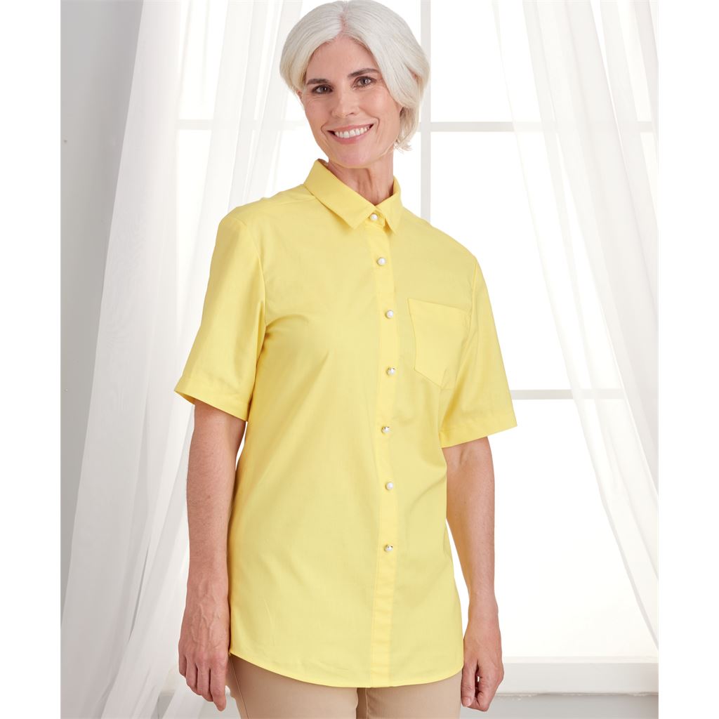 Simplicity Sewing Pattern S9487 Unisex Adaptive Shirt 9487 Image 2 From Patternsandplains.com