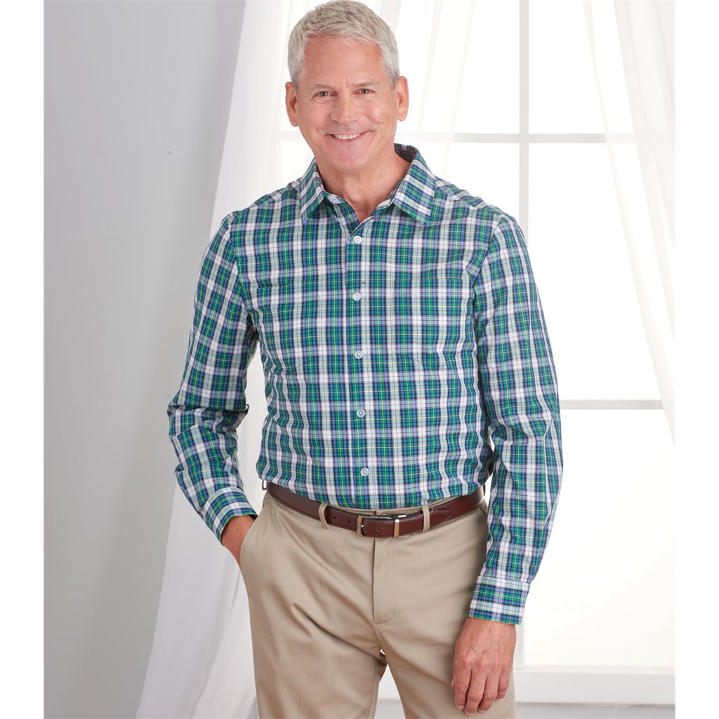 Simplicity Sewing Pattern S9487 Unisex Adaptive Shirt 9487 Image 5 From Patternsandplains.com