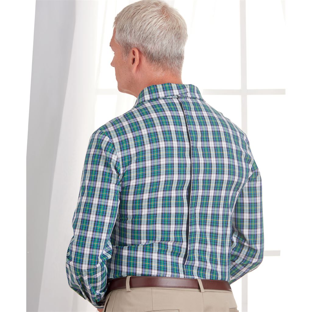 Simplicity Sewing Pattern S9487 Unisex Adaptive Shirt 9487 Image 6 From Patternsandplains.com