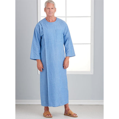 Simplicity Sewing Pattern S9490 Unisex Recovery Gowns and Bed Robe 9490 Image 2 From Patternsandplains.com