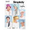 Simplicity Sewing Pattern S9491 Chemo Head Coverings 9491 Image 1 From Patternsandplains.com