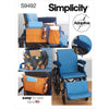 Simplicity Sewing Pattern S9492 Wheelchair Accessories 9492 Image 1 From Patternsandplains.com