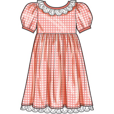 Simplicity Sewing Pattern S9503 Childrens Dresses 9503 Image 7 From Patternsandplains.com