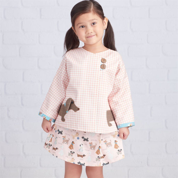 Simplicity Sewing Pattern S9504 Children's Jacket, Skirt, Cropped Pants ...
