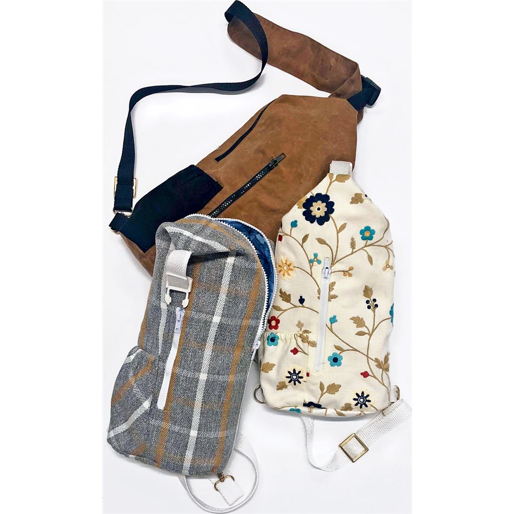 Simplicity Sewing Pattern S9508 Sling Bags in Two Sizes 9508 Image 2 From Patternsandplains.com