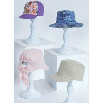 Simplicity Sewing Pattern S9509 Adult and Children Hats 9509 Image 2 From Patternsandplains.com