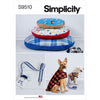 Simplicity Sewing Pattern S9510 Dog Beds Leash with Case Harness Vest and Coat 9510 Image 1 From Patternsandplains.com