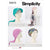 Simplicity Sewing Pattern S9519 Head Wraps and Hats 9519 Image 1 From Patternsandplains.com