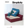Simplicity Sewing Pattern S9524 Pet Beds and Stuffed Pillow Toy 9524 Image 1 From Patternsandplains.com