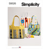 Simplicity Sewing Pattern S9526 Handbags 9526 Image 1 From Patternsandplains.com
