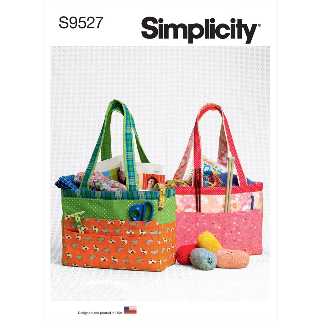 Simplicity Sewing Pattern S9527 Organizer Bag 9527 Image 1 From Patternsandplains.com