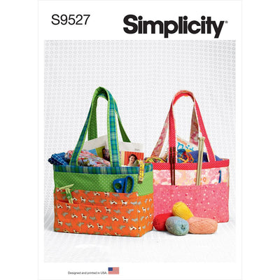Simplicity Sewing Pattern S9527 Organizer Bag 9527 Image 1 From Patternsandplains.com