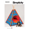 Simplicity Sewing Pattern S9529 Pet Tent 9529 Image 1 From Patternsandplains.com