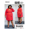 Simplicity Sewing Pattern S9540 Womens Dresses 9540 Image 1 From Patternsandplains.com