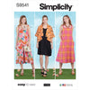 Simplicity Sewing Pattern S9541 Misses Jumpsuits Dress and Jacket 9541 Image 1 From Patternsandplains.com