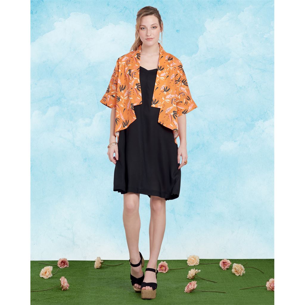 Simplicity Sewing Pattern S9541 Misses Jumpsuits Dress and Jacket 9541 Image 4 From Patternsandplains.com