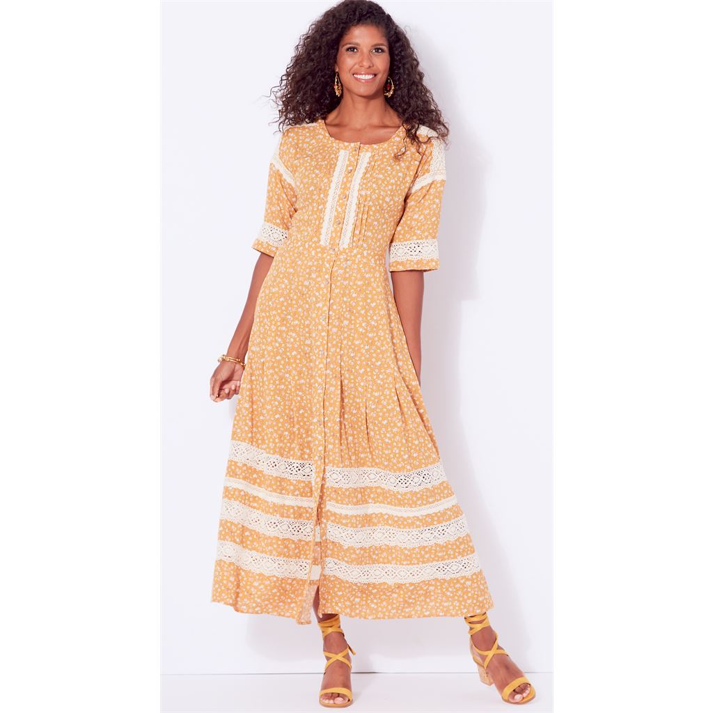 Simplicity Sewing Pattern S9542 Misses Dresses 9542 Image 2 From Patternsandplains.com