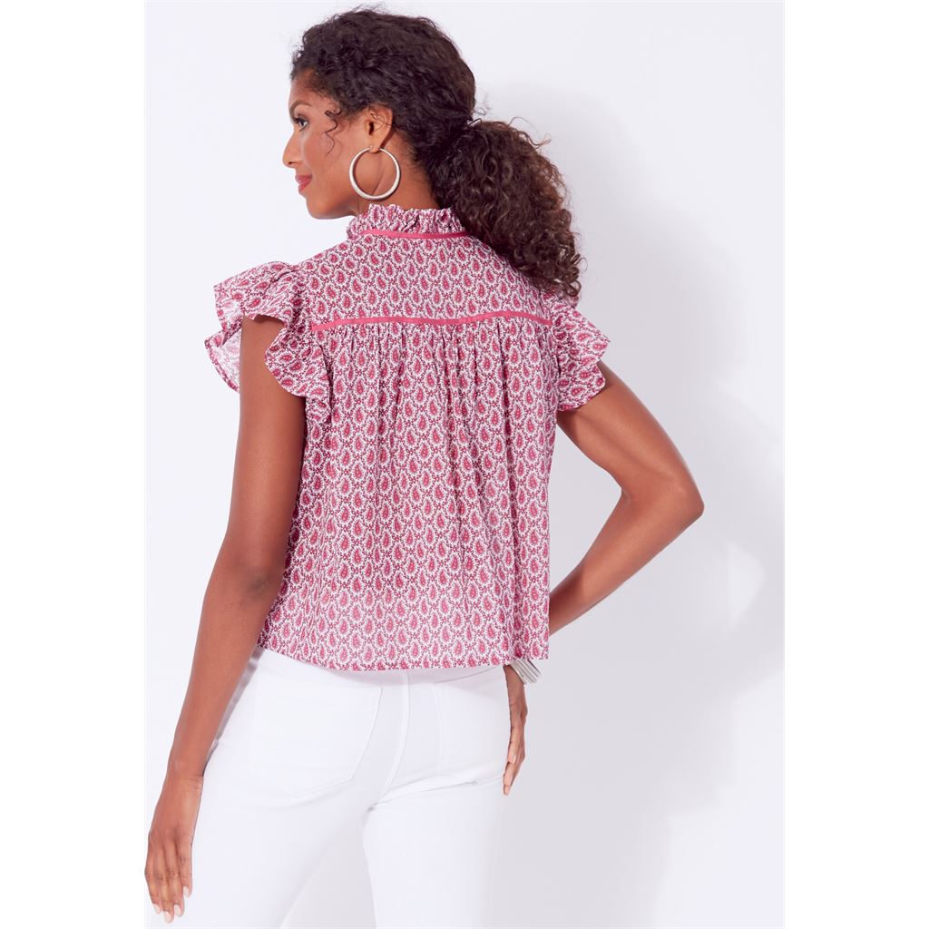 Simplicity Sewing Pattern S9546 Misses Tops 9546 Image 7 From Patternsandplains.com