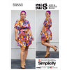 Simplicity Sewing Pattern S9550 Misses Tops Skirt and Shorts 9550 Image 1 From Patternsandplains.com