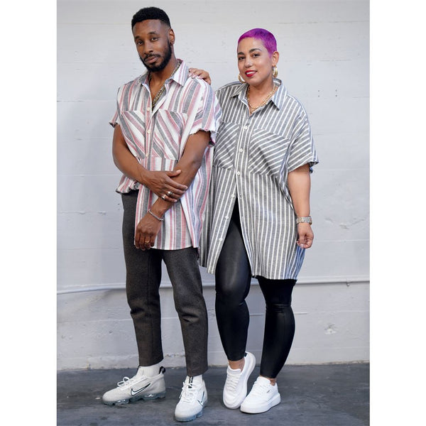 Simplicity Sewing Pattern S9554 Unisex Shirt in Two Lengths 9554 ...