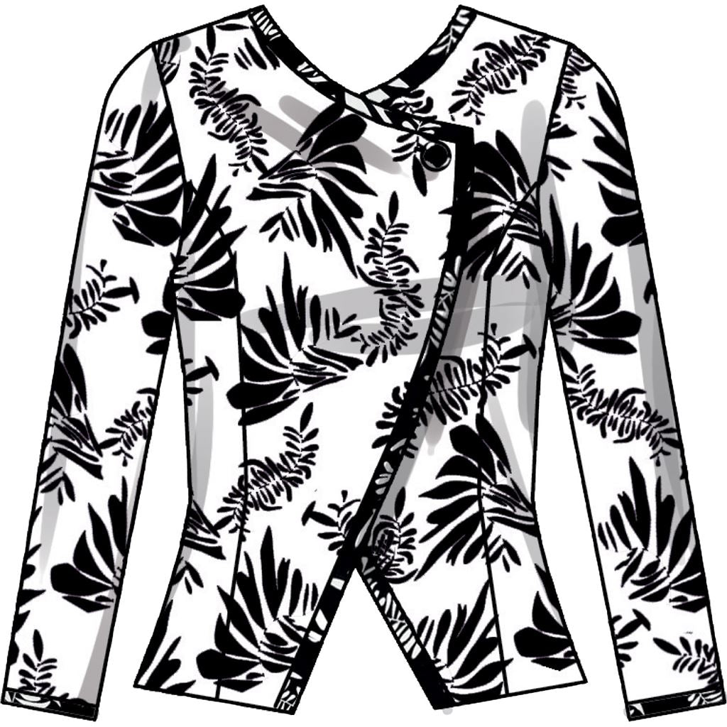 Simplicity Sewing Pattern S9555 Misses Jacket and Skirts 9555 Image 4 From Patternsandplains.com