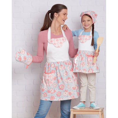 Simplicity Sewing Pattern S9565 Childrens and Misses Aprons and Accessories 9565 Image 2 From Patternsandplains.com