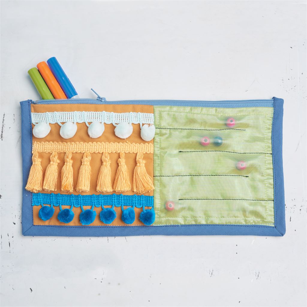 Simplicity Sewing Pattern S9575 Fidget Pages Quilt Zipper Case and Key Fob 9575 Image 4 From Patternsandplains.com