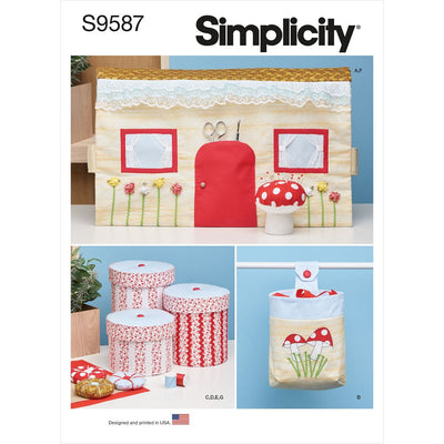 Simplicity Sewing Pattern S9587 Sewing Room Accessories 9587 Image 1 From Patternsandplains.com