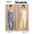 Simplicity Sewing Pattern S9590 Misses Overalls 9590 Image 1 From Patternsandplains.com