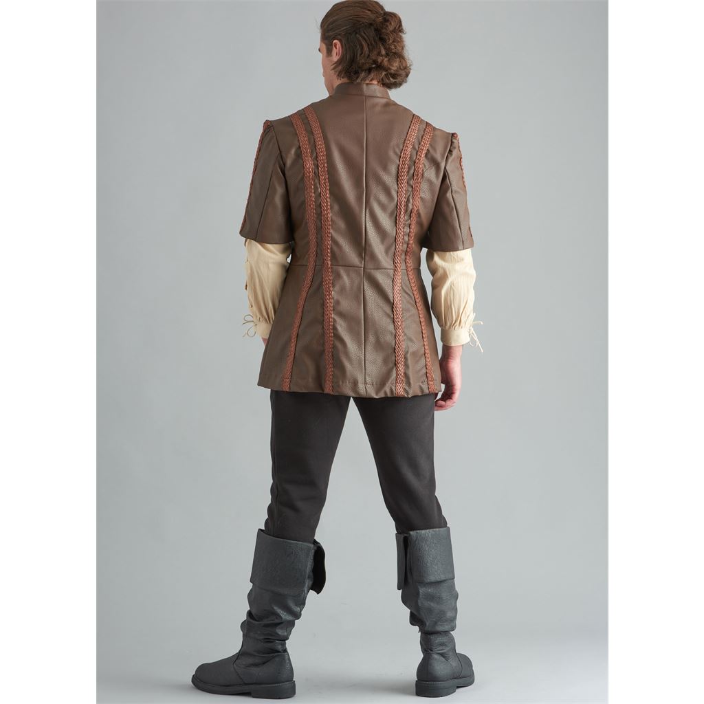 Simplicity Sewing Pattern S9593 Mens Coat Jacket and Vest 9593 Image 5 From Patternsandplains.com