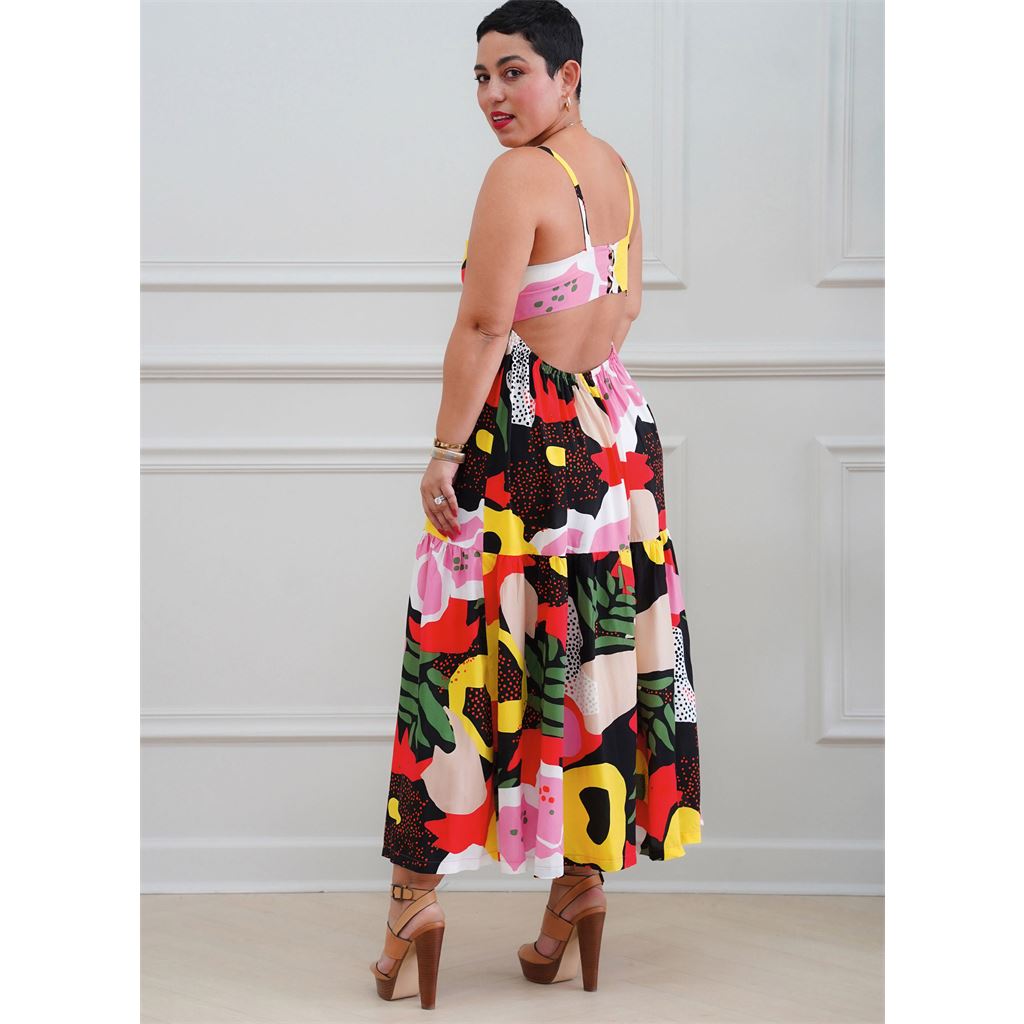 Simplicity Sewing Pattern S9597 Misses Dress and Jumpsuit by Mimi G 9597 Image 4 From Patternsandplains.com