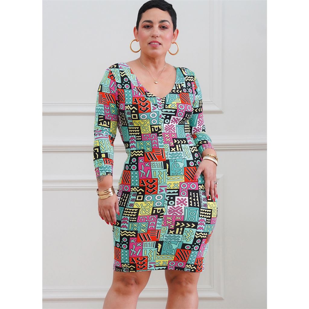 Simplicity Sewing Pattern S9598 Misses Knit Dresses by Mimi G 9598 Image 2 From Patternsandplains.com