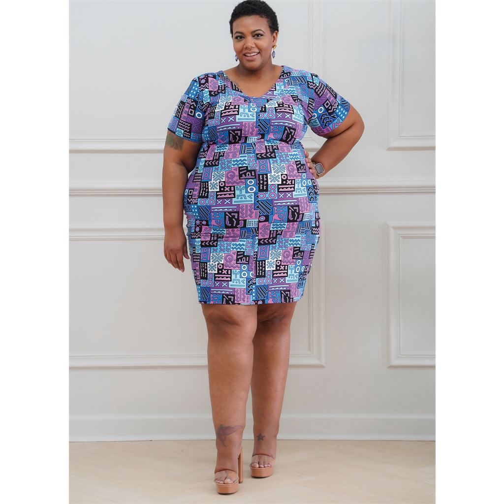 Simplicity Sewing Pattern S9599 Womens Knit Dresses by Mimi G 9599 Image 3 From Patternsandplains.com