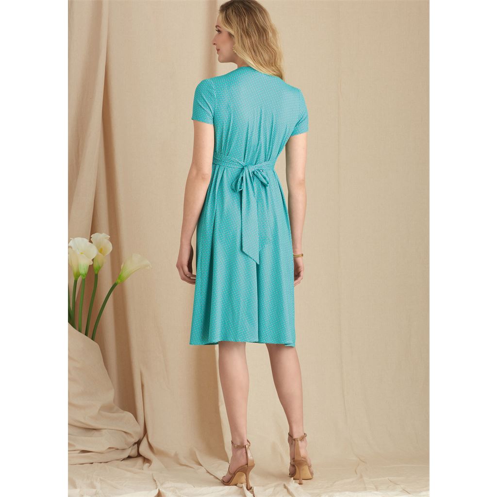 Simplicity Sewing Pattern S9600 Misses Knit Dresses 9600 Image 7 From Patternsandplains.com