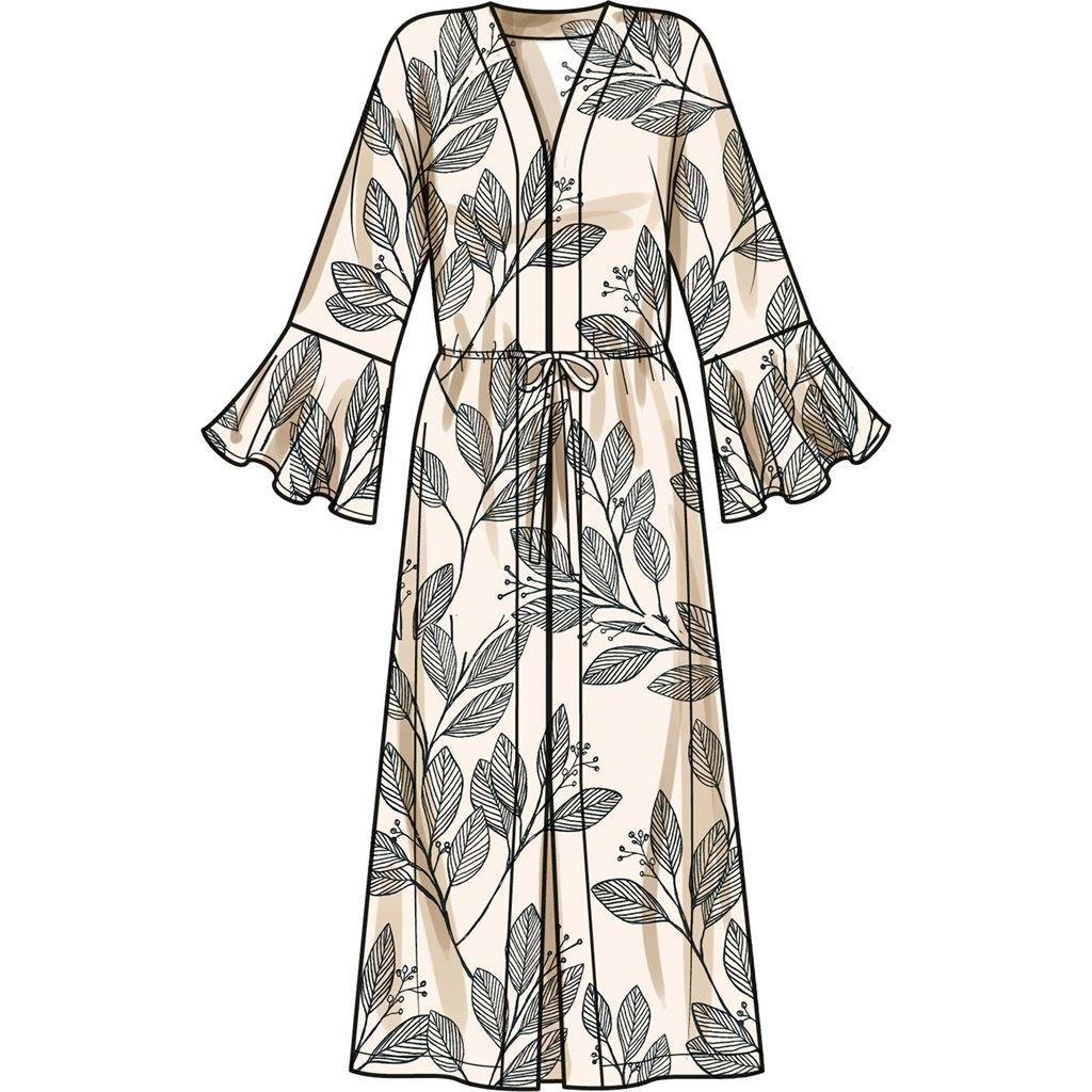 Simplicity Sewing Pattern S9602 Misses Caftans and Wraps 9602 Image 3 From Patternsandplains.com