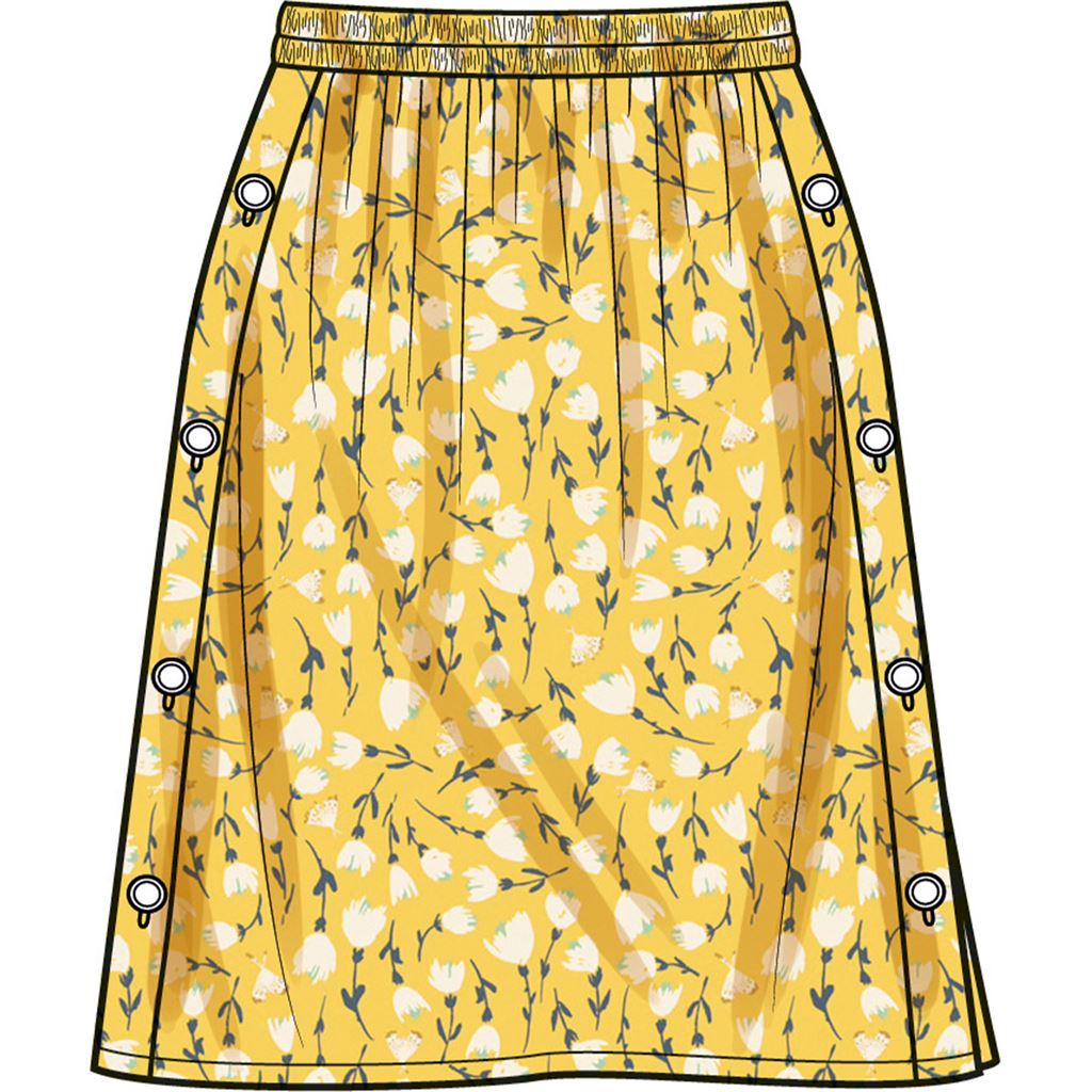 Simplicity Sewing Pattern S9608 Misses Pants and Skirt 9608 Image 3 From Patternsandplains.com