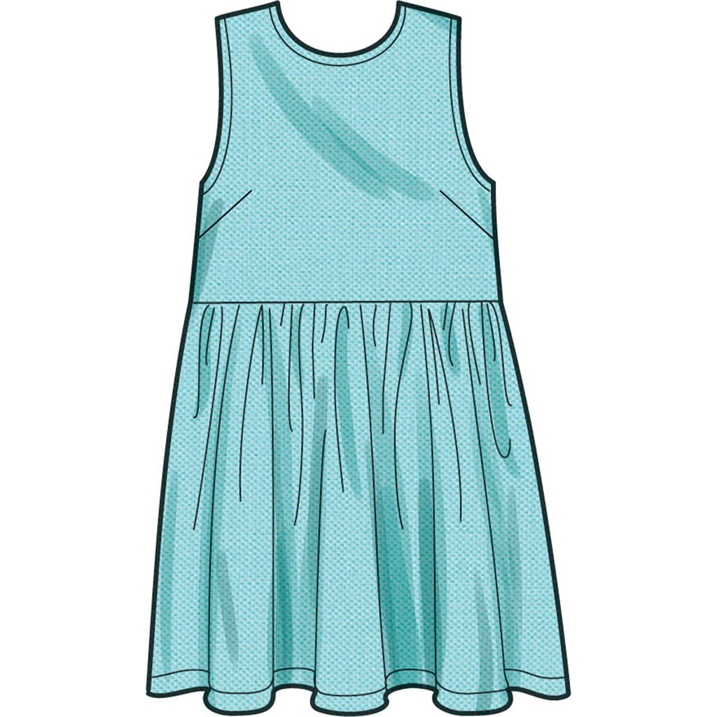 Simplicity Sewing Pattern S9611 Misses Tunic Cropped Top Pants and Shorts 9611 Image 3 From Patternsandplains.com