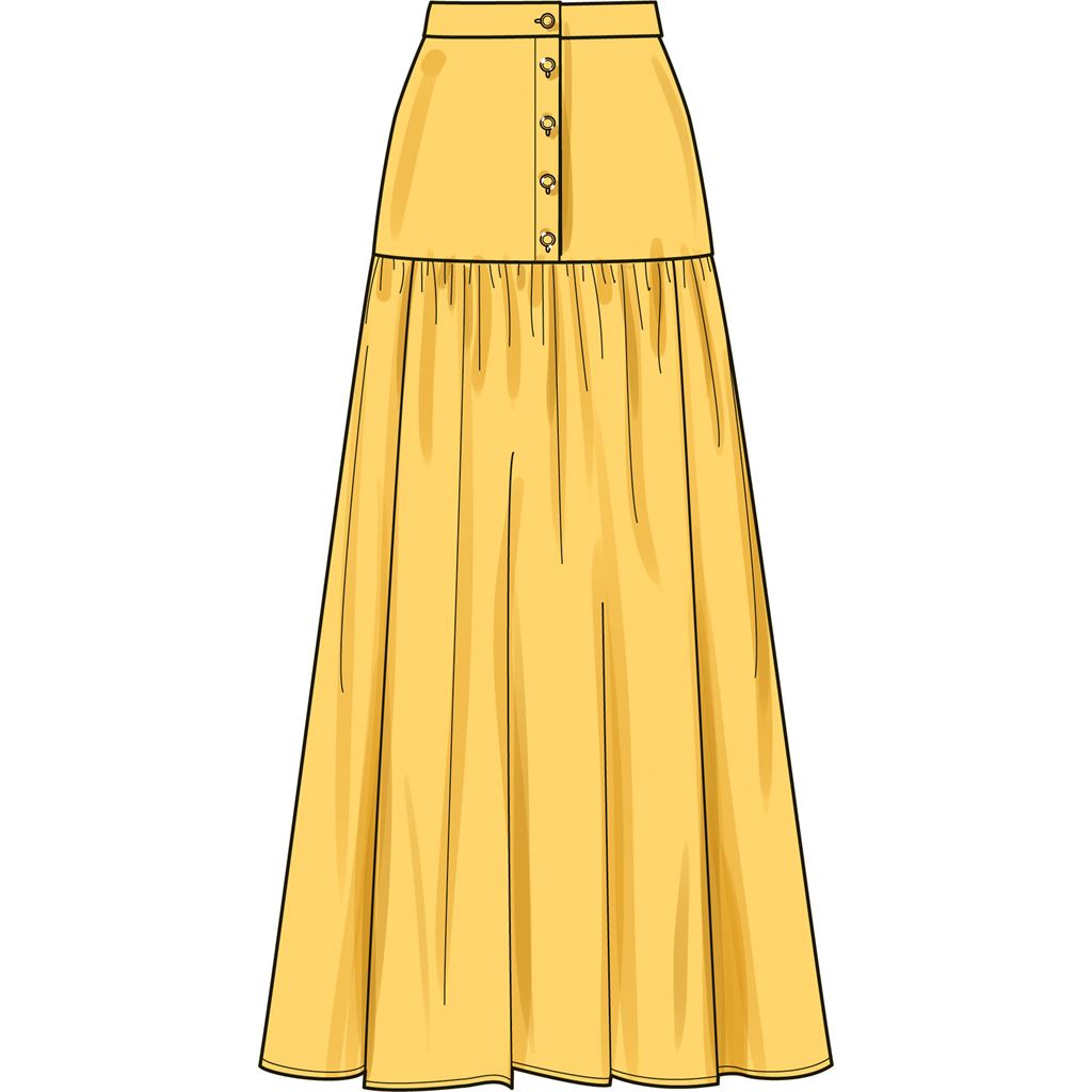 Simplicity Sewing Pattern S9613 Misses Top and Skirts 9613 Image 5 From Patternsandplains.com