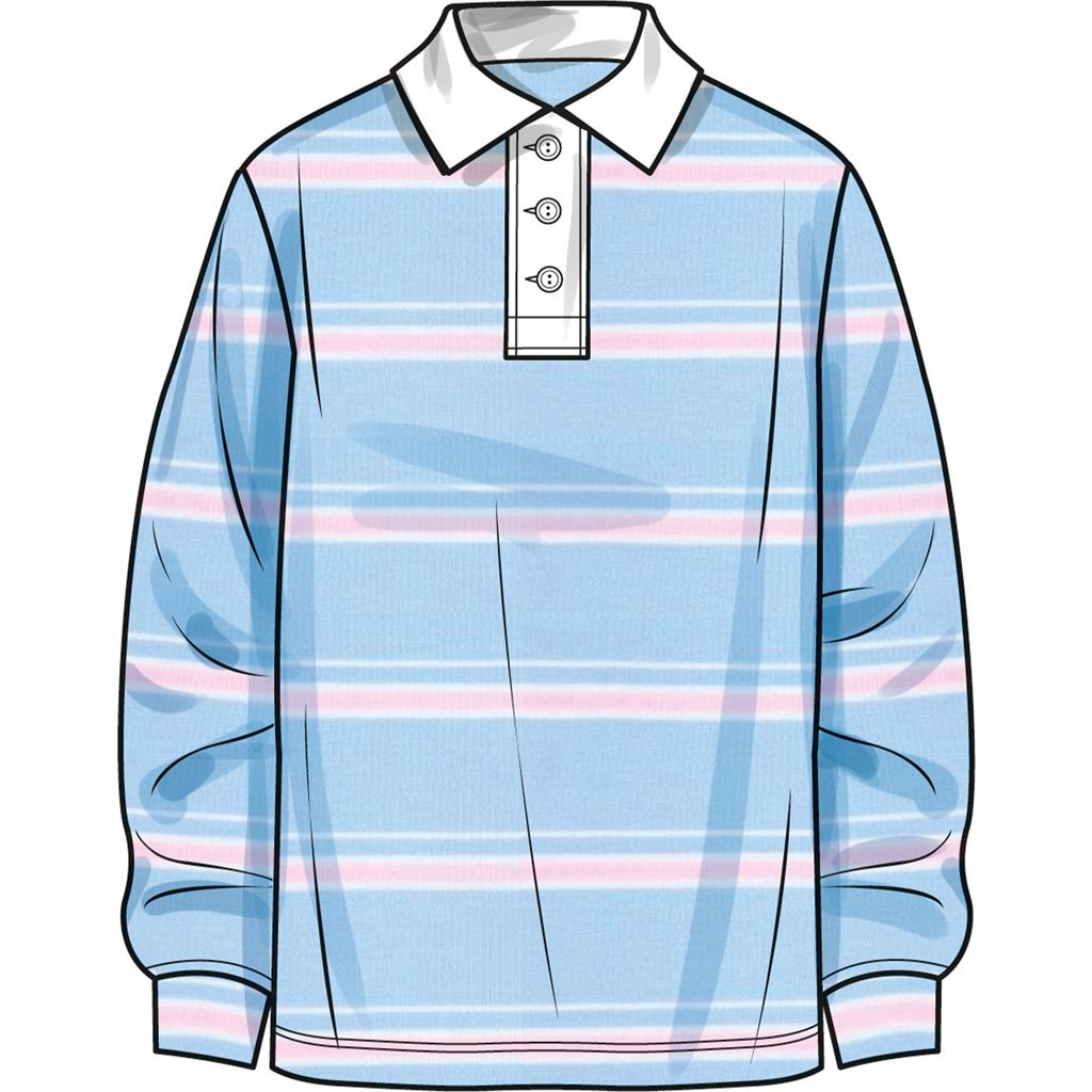 Simplicity Sewing Pattern S9614 Teens Misses and Mens Shirts 9614 Image 6 From Patternsandplains.com